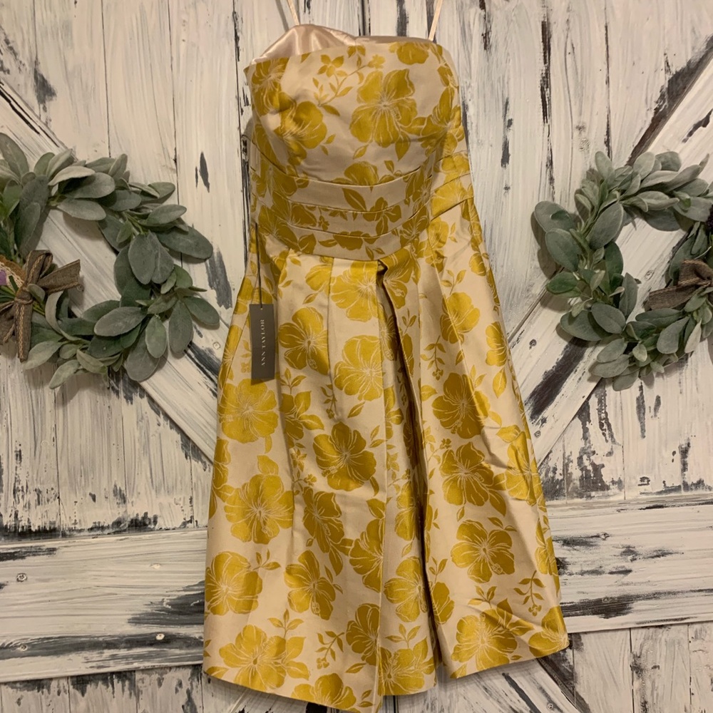 Ann Taylor Hibiscus Dress